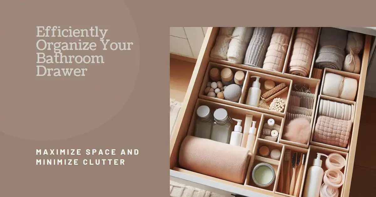 How to Organize Your Bathroom Drawer Efficiently